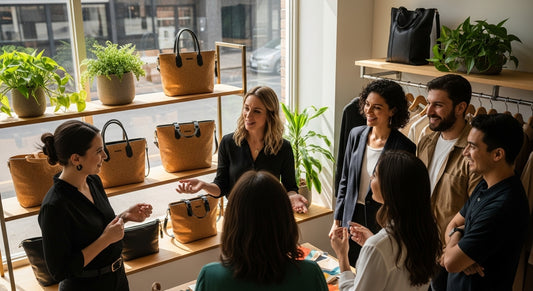 eco handbags, sustainable fashion, ethical shopping