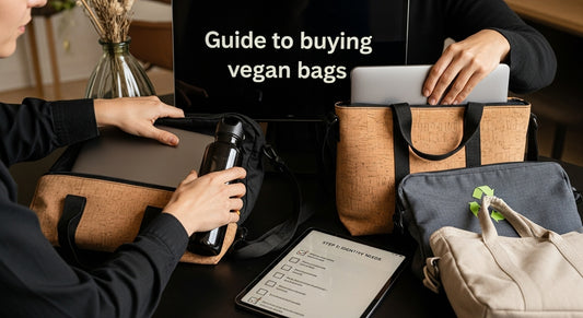 vegan bag selection