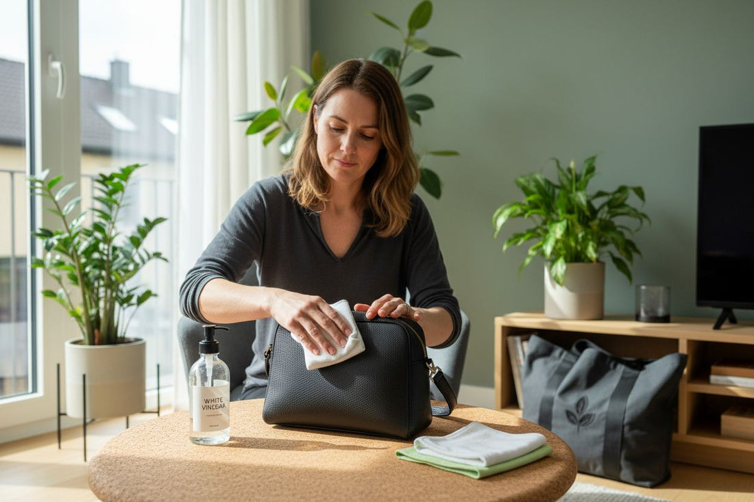 vegan handbag care