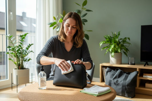 vegan handbag care
