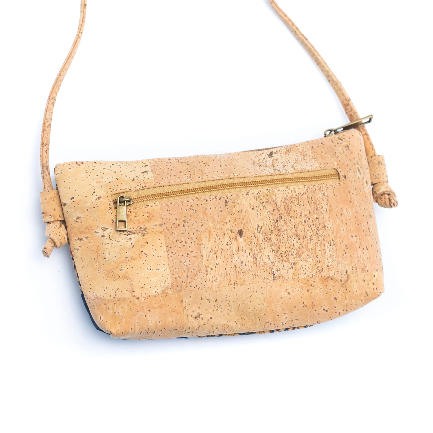 Colorful Pattern Cork Crossbody Bag - Style G