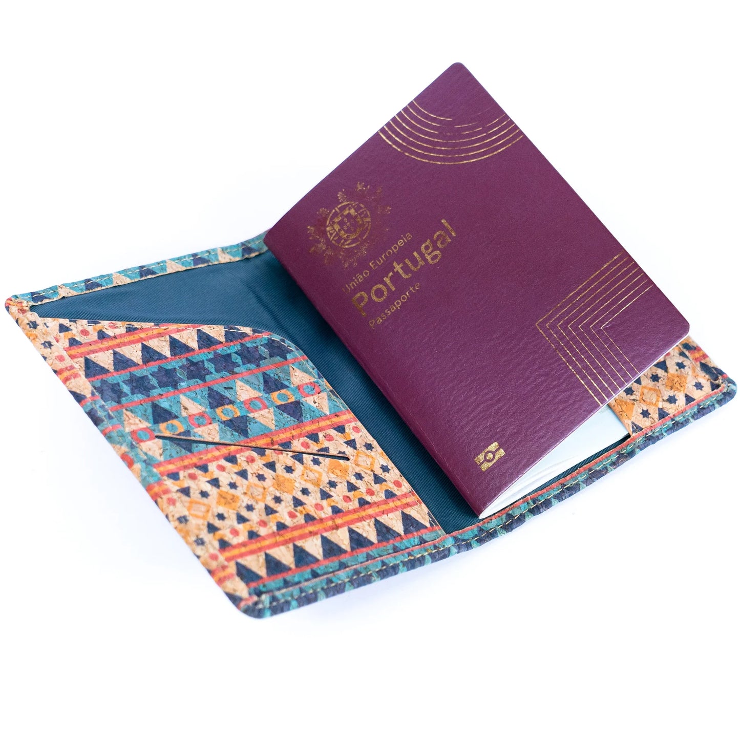 Eco-Friendly Cork Passport Holder