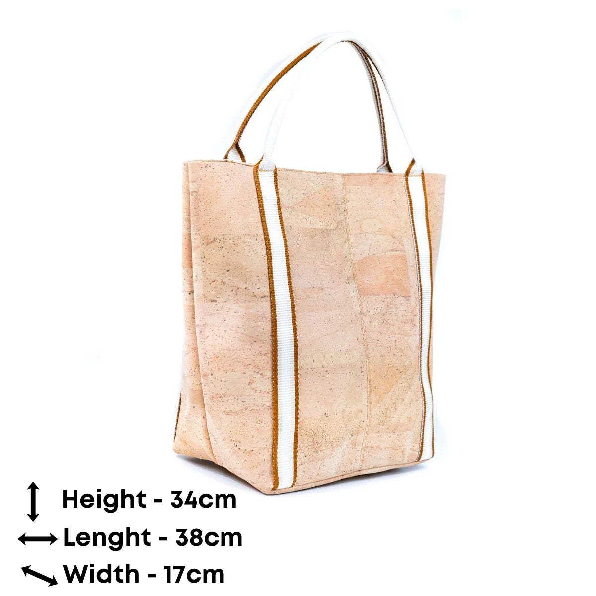 Natural Cork Minimalist Tote