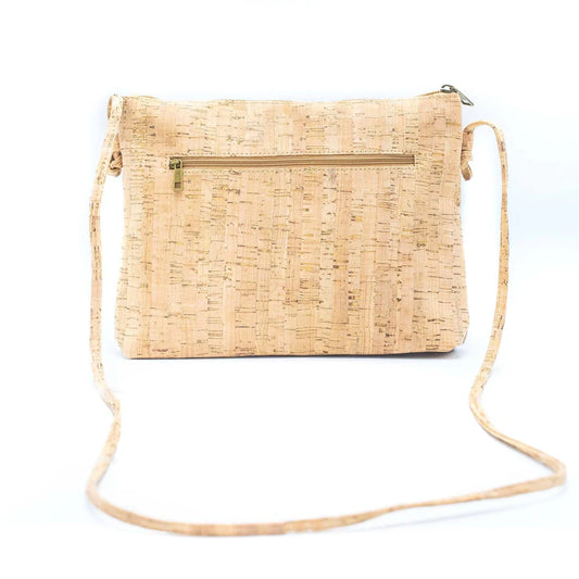 Structured Cork Crossbody Bag