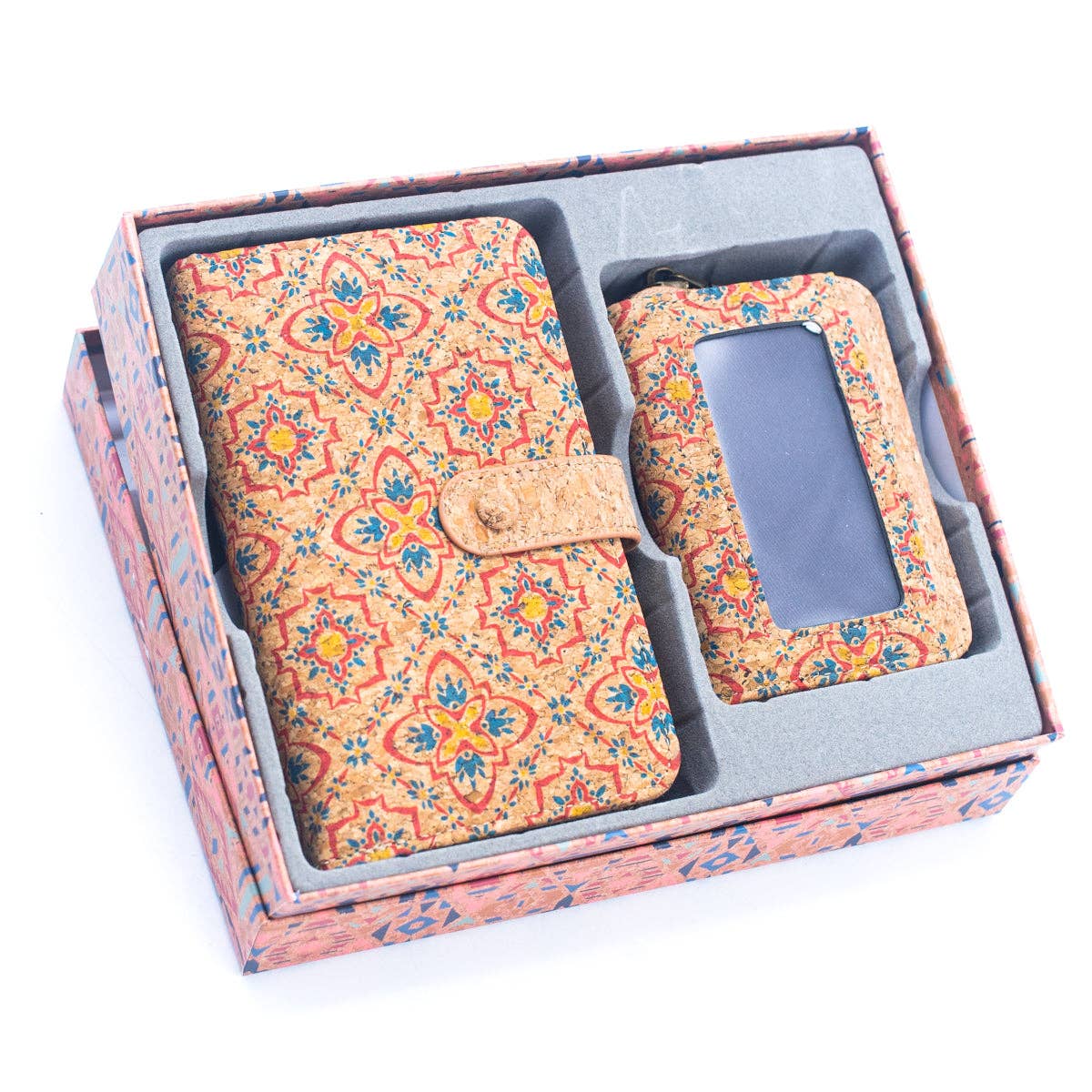 All-Natural Cork Wallet Gift Set