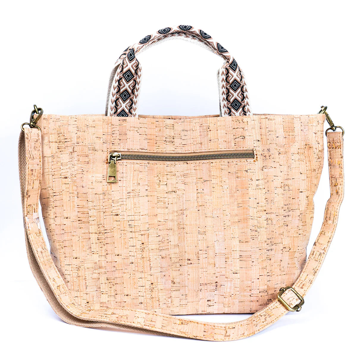 Bohemian Elegance Natural Cork Tote