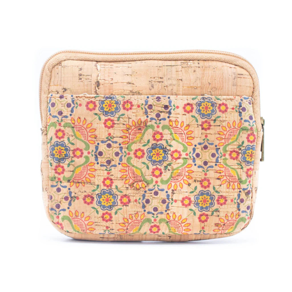 Cork Small Coin and Card Purse