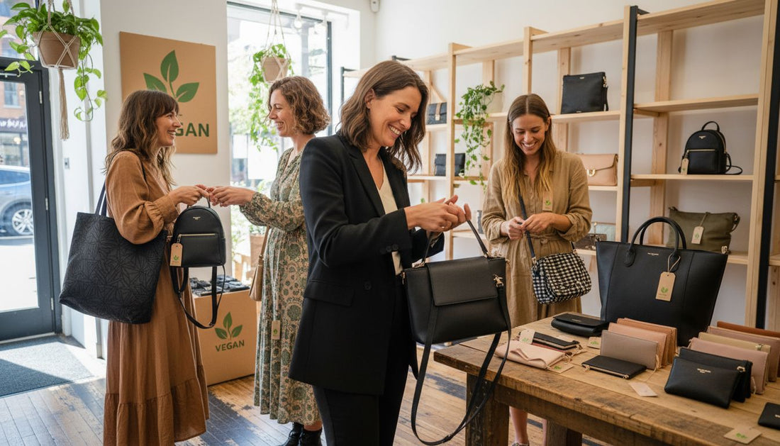 vegan handbag types