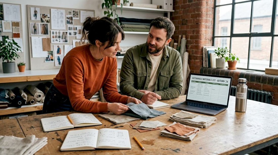 Designers review ethical fashion materials studio