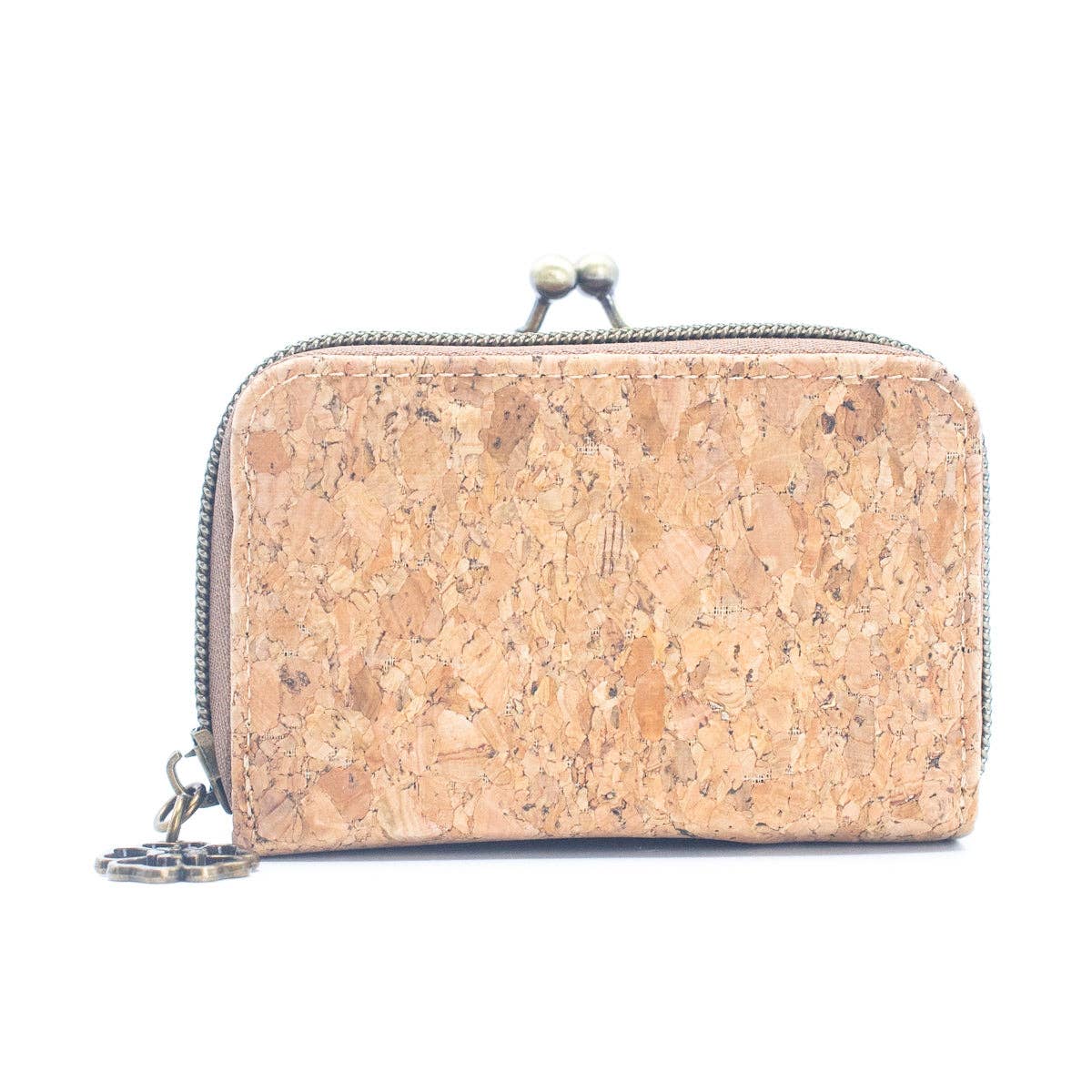 Floral Cork Card Wallet
