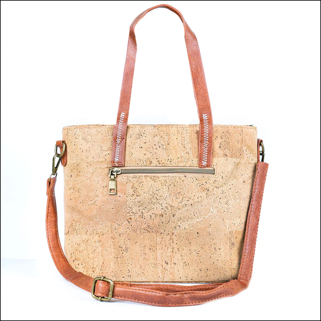Printed Cork Tote Bag